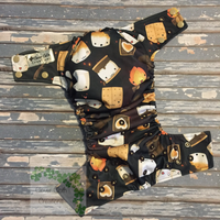 Happy S’mores Cloth Diaper - Made to Order