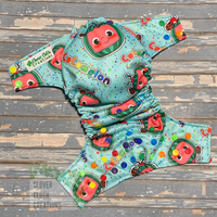 Cocomelon Cloth Diaper - Made to Order