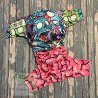 Zombies and Brains Cloth Diaper - Made to Order