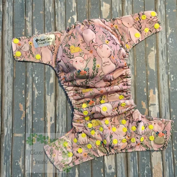 Piggies Cloth Diaper - Made to Order