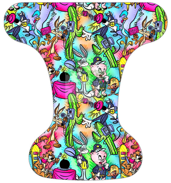 Neon Tunes Cloth Diaper - Made to Order