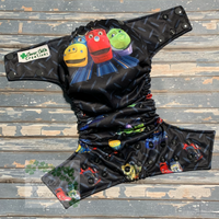 Chuggington Cloth Diaper - Made to Order