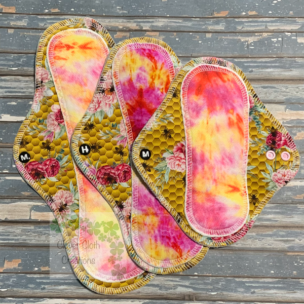 Honeycombs Cloth Pad - Made to Order