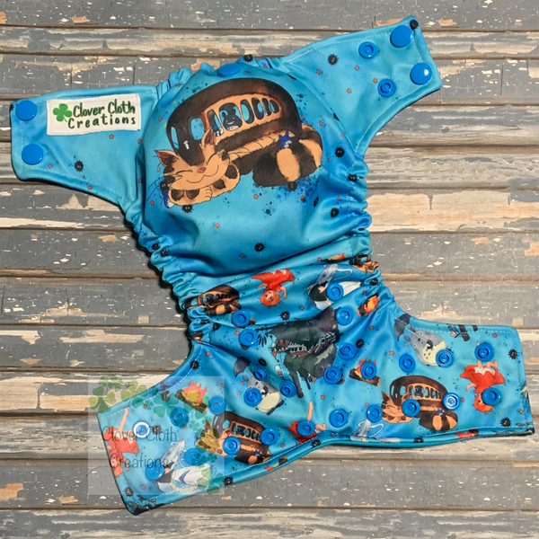 Catbus Cloth Diaper - Made to Order