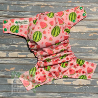 Watermelon Cloth Diaper - Made to Order