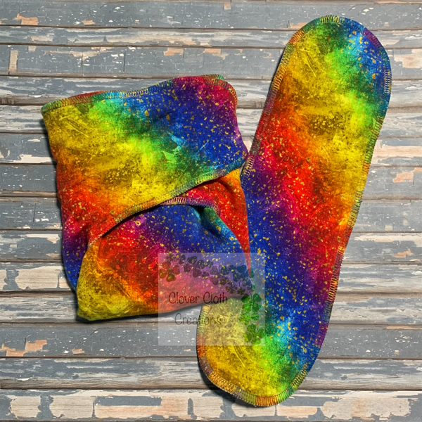 Rainbow Grunge Preflat - 2 Layer