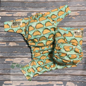 Tacos Cloth Diaper - Made to Order