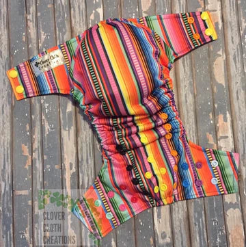 Serape Cloth Diaper - Made to Order