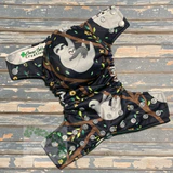Sloths in the Rainforest Cloth Diaper - Made to Order