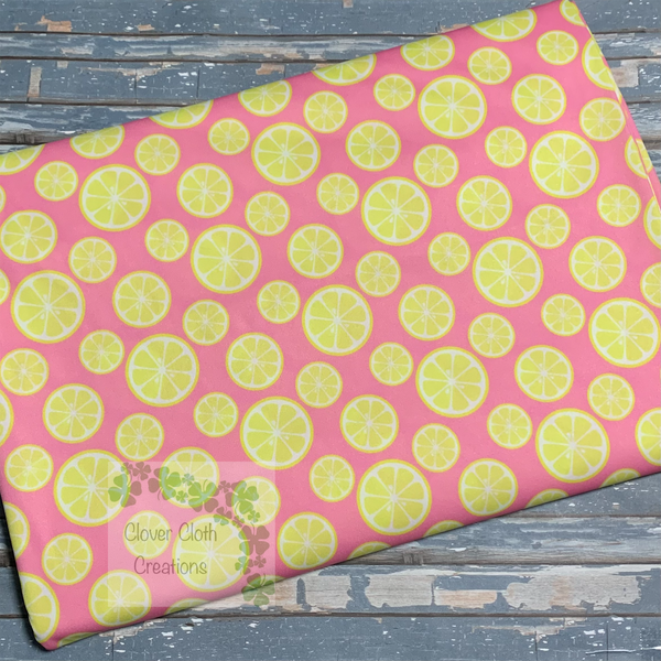 Pink Lemons Cloth Diaper - Made to Order