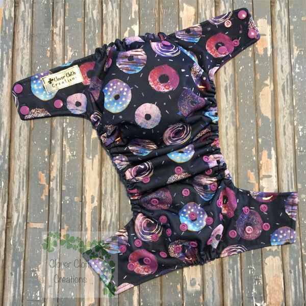 Galaxy Donuts Cloth Diaper - Made to Order